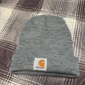 Adult Carhartt Heather Gray Knit Beanie